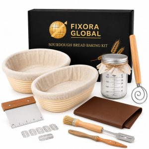 Fixora Global Premium Sourdough Bread Baking Kit - full 12-piece set